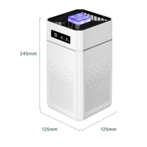Portable Compact Desktop USB Air Purifier Negative dirty Generator Smoke Odor Removal with HEPA Filter for Home & Office